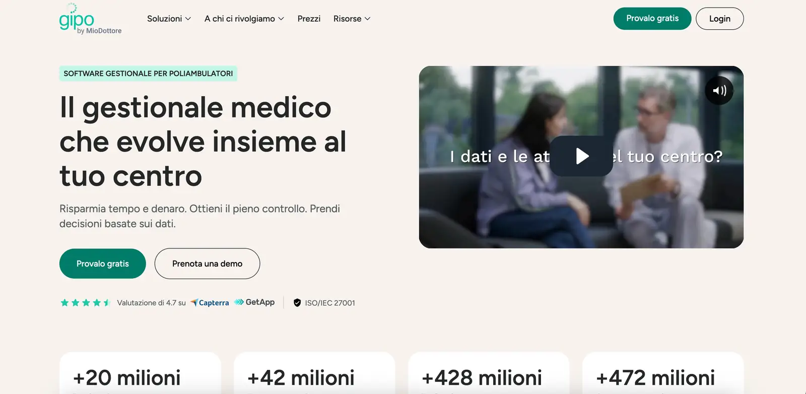 Homepage GipoNext